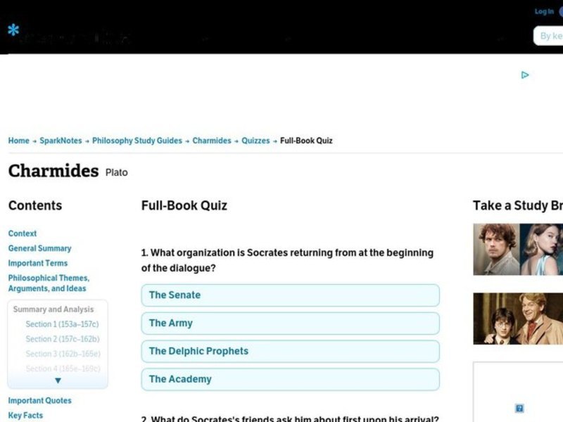 Charmides Interactive