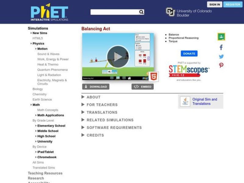 Balancing Act Interactive