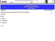 Chemical Compounds Worksheet Worksheet