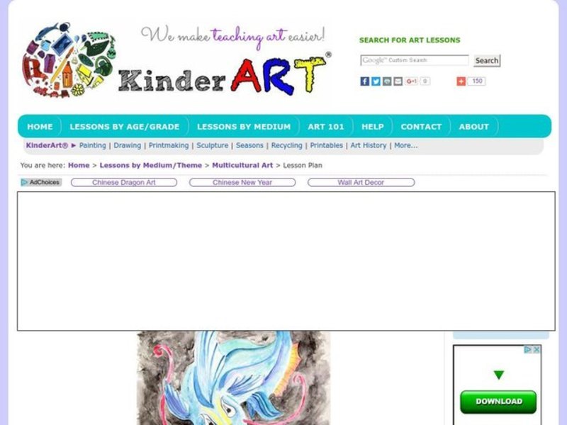 Chinese Dragons Lesson Plan