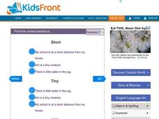 Choose the Correct Sentence Worksheet