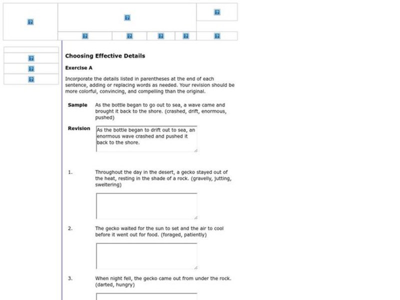 Choosing Effective Details Interactive