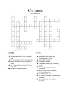 Christmas Worksheet