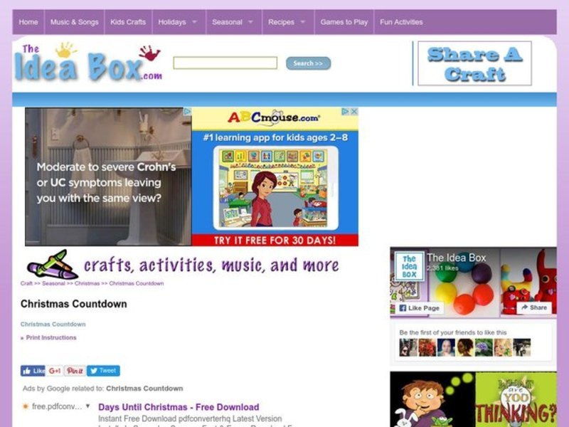 Christmas Countdown Activity