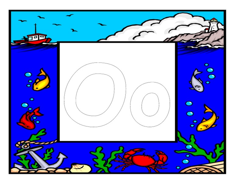 The Letter "O" Worksheet