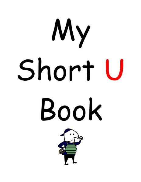 My Short U Book Worksheet