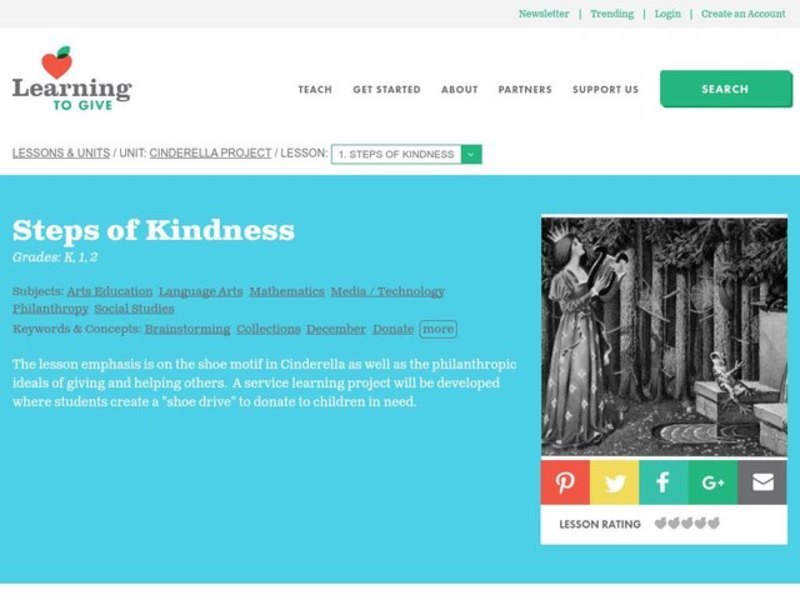 Cinderella Project Lesson Plan