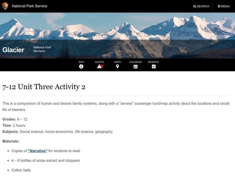 Leave it to Beavers Activity