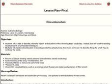 Circumlocution Lesson Plan