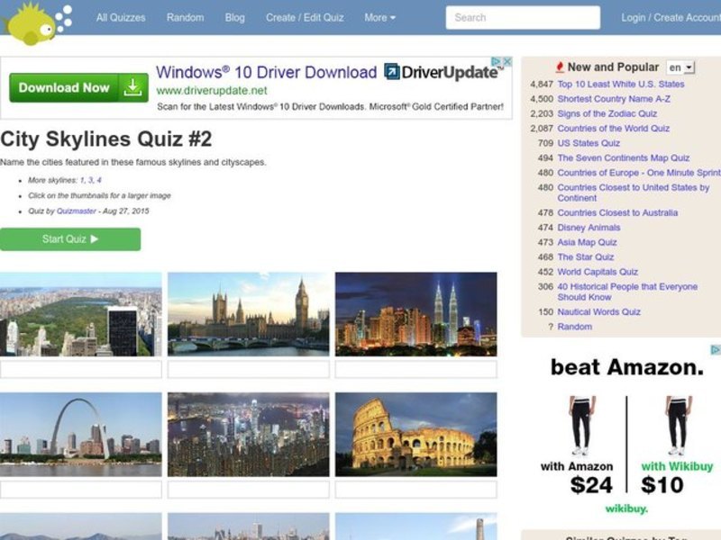 City Skylines Quiz  Interactive