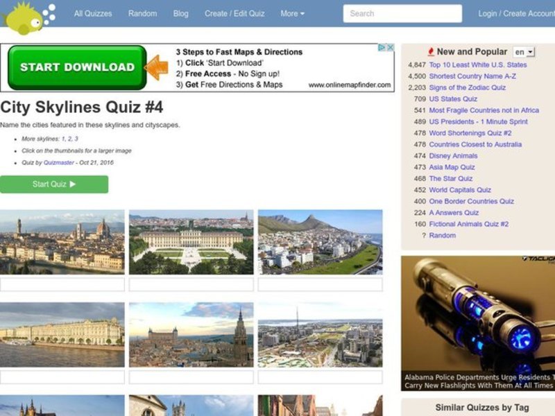 City Skylines Quiz  Interactive