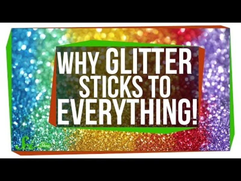 Why Does Glitter Stick to Everything? Instructional Video