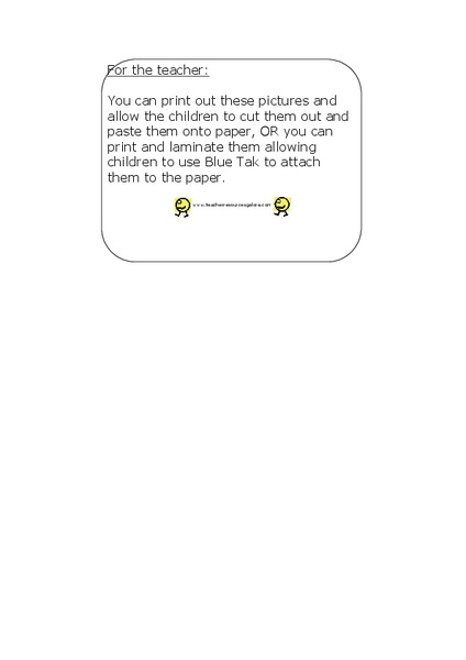 Classifying Toys Worksheet