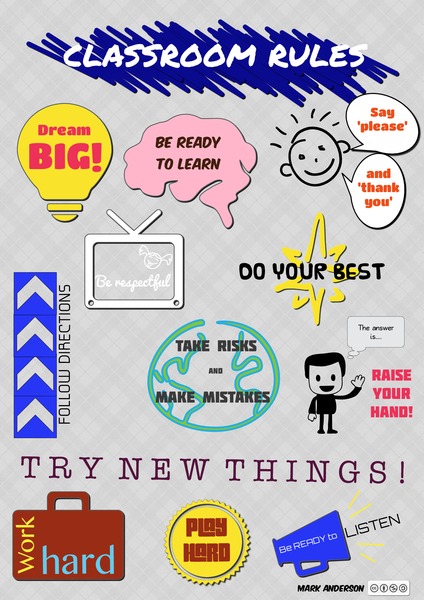 Classroom Rules Printables