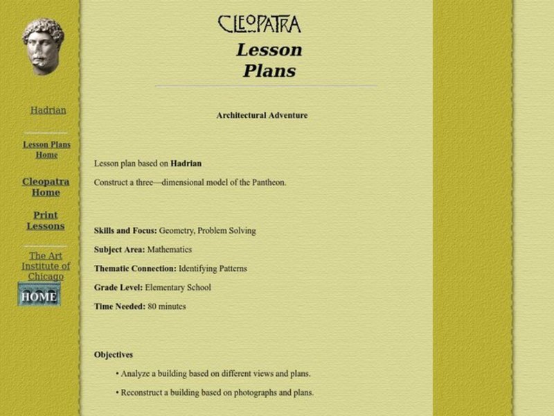 Cleopatra Lesson Plan