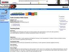 Code Crackers Lesson Plan
