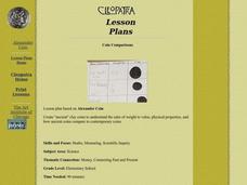 Coin Comparisons Lesson Plan