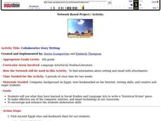 Collaborative Story Writing Lesson Plan
