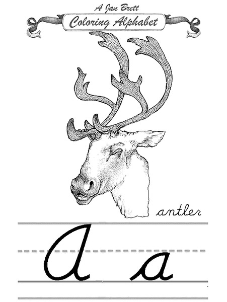 Coloring Alphabet Worksheet