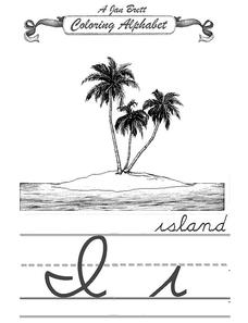 Coloring Alphabet Worksheet