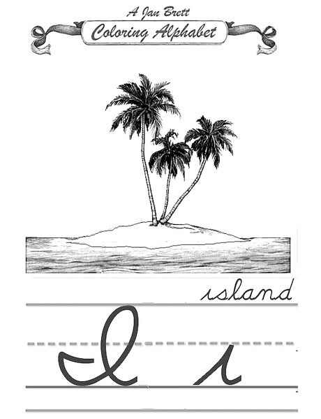 Coloring Alphabet Worksheet