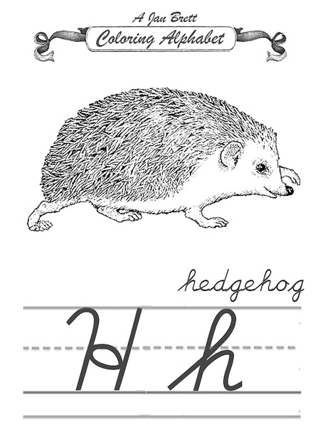 Coloring Alphabet Worksheet