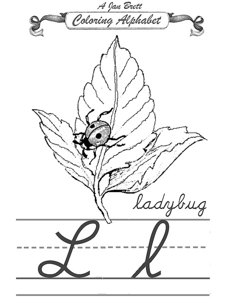 Coloring Alphabet Worksheet