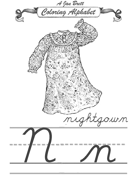 Coloring Alphabet Worksheet