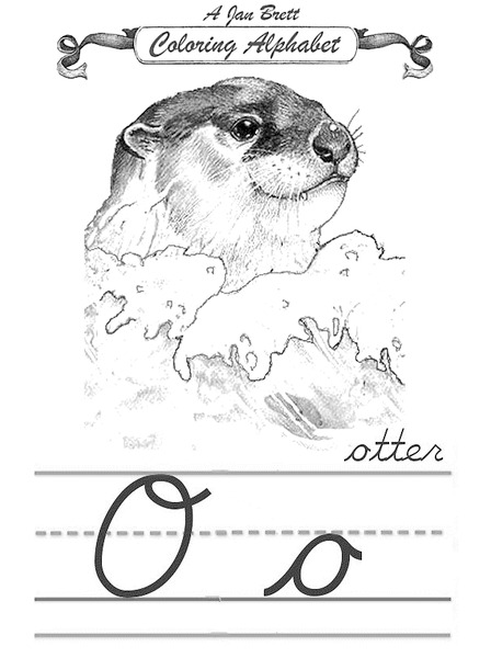 Coloring Alphabet Worksheet