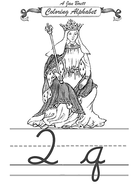 Coloring Alphabet Worksheet