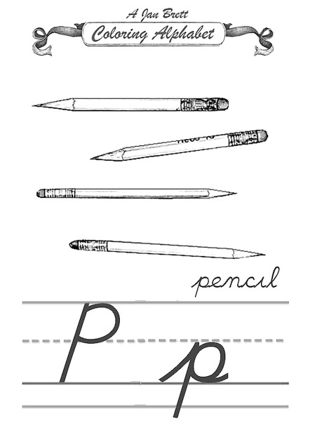 Coloring Alphabet Worksheet