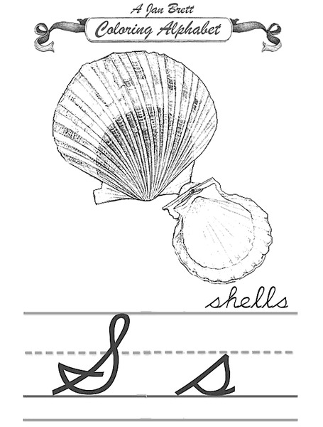 Coloring Alphabet Worksheet