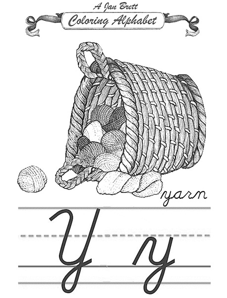 Coloring Alphabet Worksheet