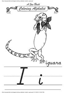 Coloring Alphabet Worksheet