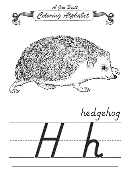 Coloring Alphabet Worksheet