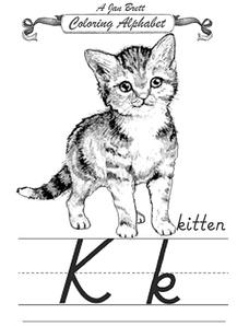 Coloring Alphabet Worksheet
