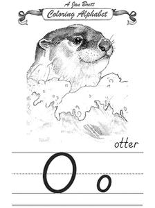 Coloring Alphabet Worksheet