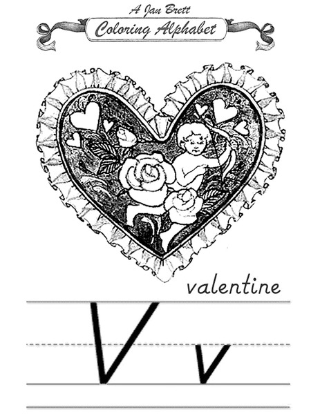 Coloring Alphabet Worksheet