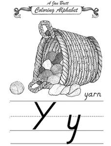 Coloring Alphabet Worksheet