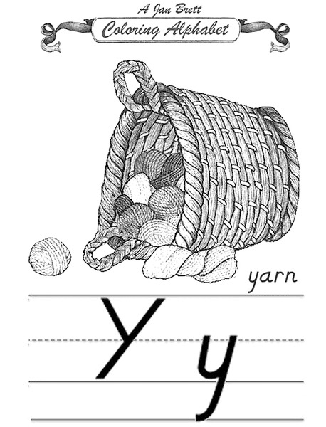 Coloring Alphabet Worksheet