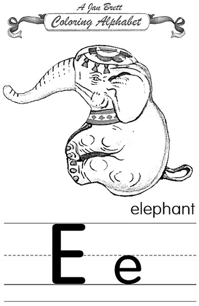Coloring Alphabet Worksheet