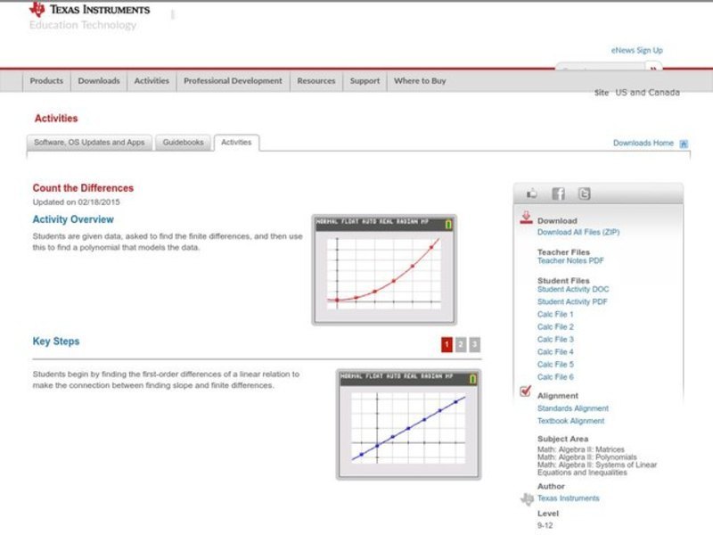 Count the Differences Lesson Plan