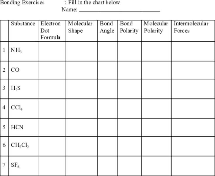 Bonding Exercises Lesson Plan
