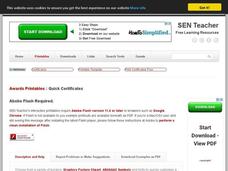 Quick Certificate Maker Worksheet