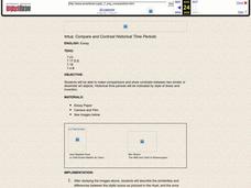 Compare and Contrast Historical Time Periods Lesson Plan