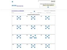 Compare Fractions Worksheet