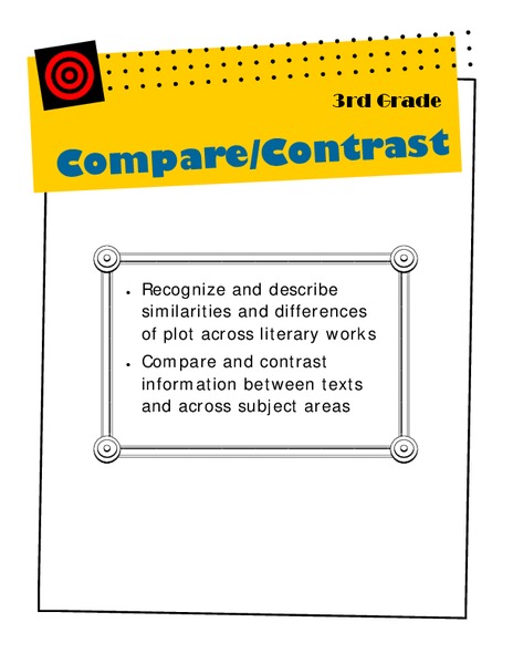 Compare/Contrast Lesson Plan