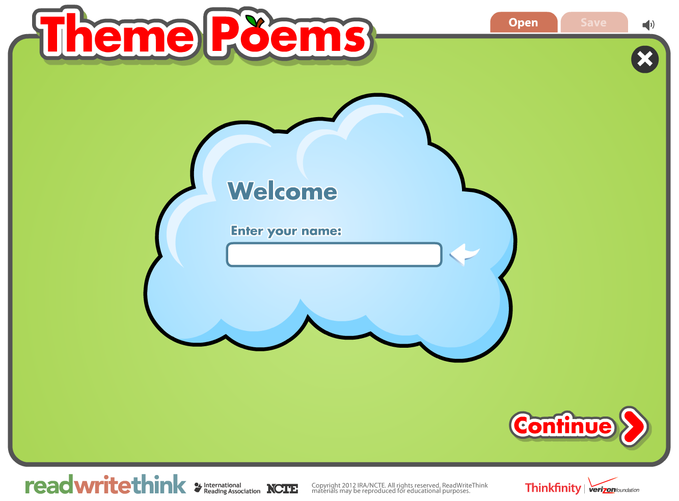 Theme Poems Interactive