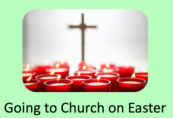 "Going to Church on Easter" Social Story PPT