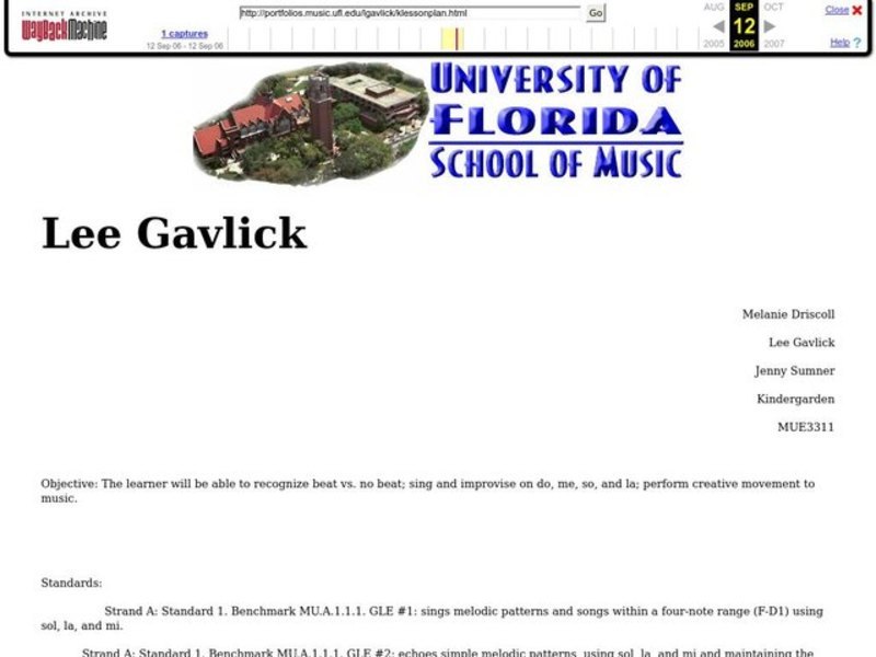 "All About Me" Lesson Plan